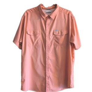 Columbia Utilizer Shirt Mens XXL  Outdoors Vented Omni-shade, Omni-Wick, Ripstop